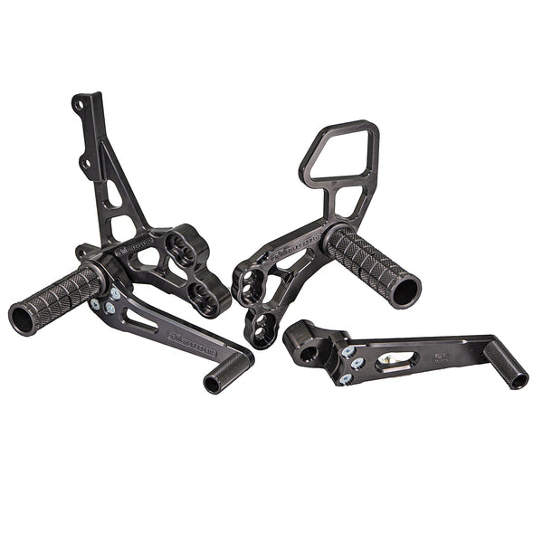 Woodcraft Rearset — Suzuki GSX-R600 / GSX-R750 / GSX-R1000