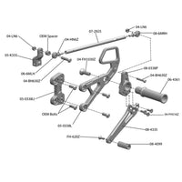 05-0338B Honda CBR600RR (2013+ NON-ABS) Complete Rearset