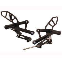05-0375B Honda CBR250R/300R Complete Adjustable Rearset  - STD Shift