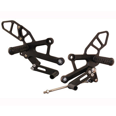 05-0375B Honda CBR250R/300R Complete Adjustable Rearset  - STD Shift