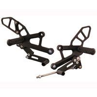 05-0376B Honda CBR250R/300R Complete Adjustable Rearset  - GP Shift
