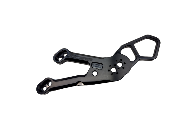 Woodcraft LHS Side Rearset Bracket — Yamaha YZF-R3