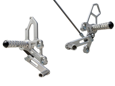 05-0407B Yamaha FZ07/MT07/XSR700 Rearset - Silver