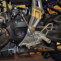 05-0407B Yamaha FZ07/MT07/XSR700 Rearset - Silver