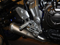05-0407B Yamaha FZ07/MT07/XSR700 Rearset - Silver