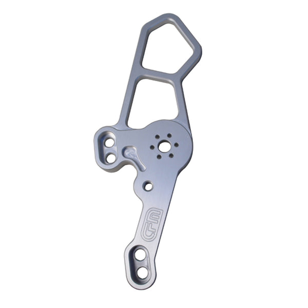 Woodcraft LHS Bracket - Silver — Yamaha MT-07