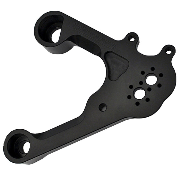 Woodcraft LHS Adjustable Bracket, Black — 2014-2015 Yamaha MT-09 / FJ-09 / XSR900