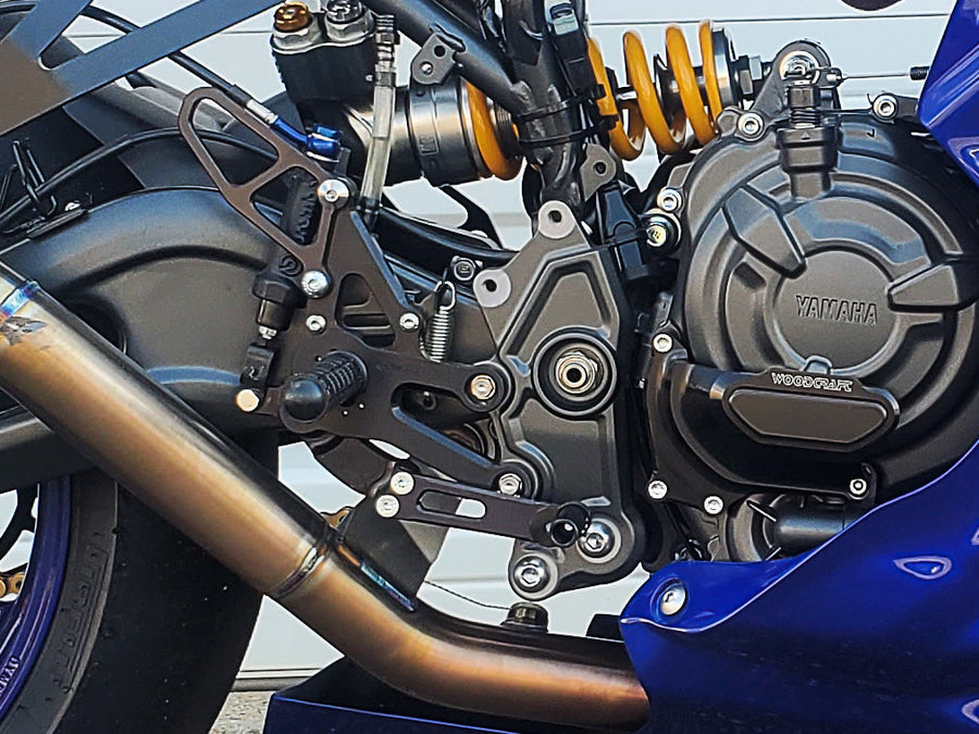 05-0417B Yamaha YZF-R7 Complete Rearset Kit w/ Pedals