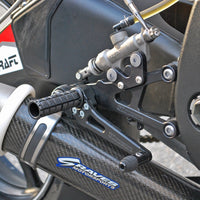05-0448B 2006-16 Yamaha R6 Rearset  - STD Shift
