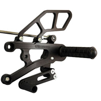 05-0500B 2006-12 Triumph Daytona 675 Rearset  - STD Shift