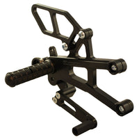 05-0503B Triumph Daytona 675R Rearset  - GP Shift w/QS Rod - RACE USE ONLY (No Side Stand)