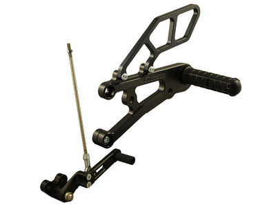 05-0505B Triumph Daytona 675 Rearset  - GP Shift w/o QS - RACE USE ONLY (No Side Stand)