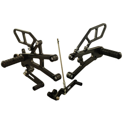 05-0506B Triumph Daytona 675 Rearset  - GP Shift w/o QS