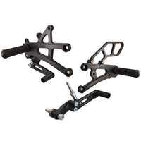 05-0508B Triumph Street Triple Rearset Kit, GP Shift W/O QS - Complete W/Shift and Brake Pedals