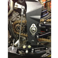 05-0512B Triumph Daytona 675/R/Street Triple Rearsets  - GP Shift w/QS Rod - RACE USE ONLY (No Side Stand)