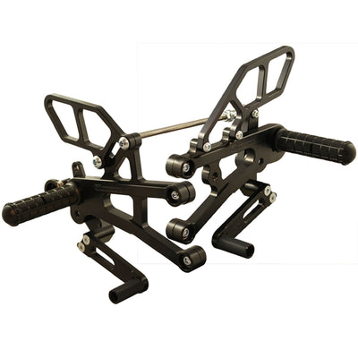 05-0513B Triumph Street Triple 765 Rearsets - STD Shift w/o QS
