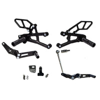 05-0518B Triumph Daytona Moto 2 Complete Rearset Kit w/Pedals