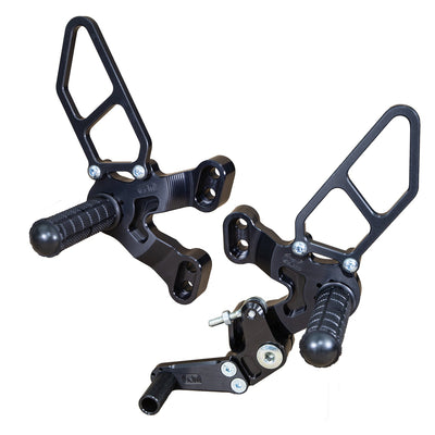 05-0641 Ducati 1198SP/848 EVO Rearset GP w/Shift Pedal (Factory QS)
