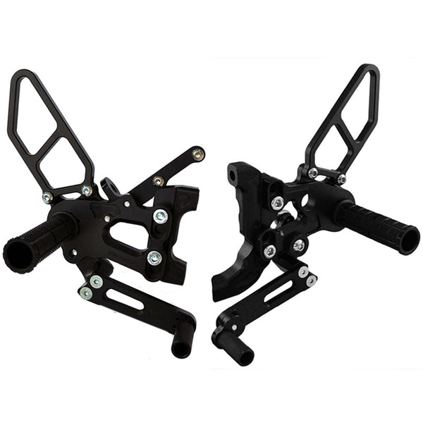 Woodcraft thru STD Shift Complete Rearset — 2024 Ducati Panigale V2 / 899 Panigale / 959 Panigale / 1199 Panigale and more