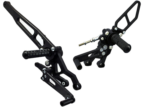 Woodcraft Complete Rearset — Ducati Hypermotard 821