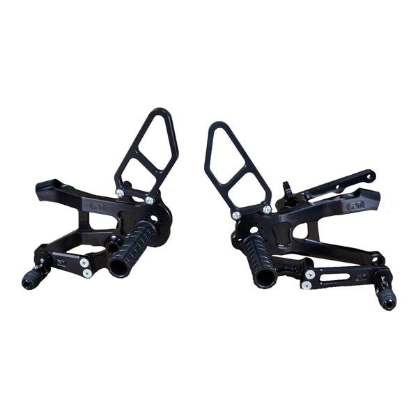 Woodcraft V4S Complete Rearset — Ducati Streetfighter / V4