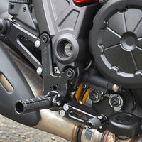 05-0670B Ducati Diavel STD Shift Complete Rearset