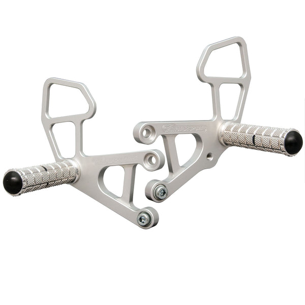 Woodcraft RSV R Factory STD Rearset — Aprilia Tuono