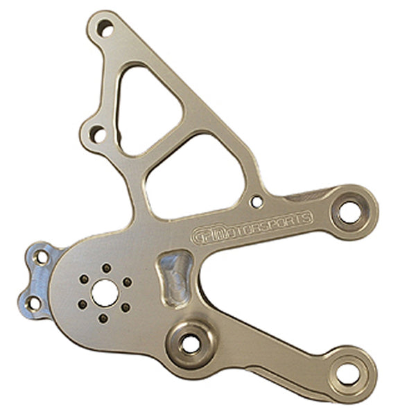 Woodcraft RH Rearset Bracket — Aprilia RSV4
