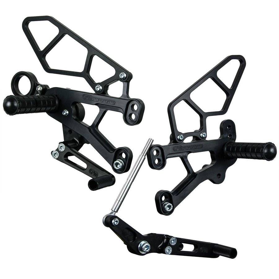 05-0752B 2009-14 BMW S1000RR, 2014-16 S1000R Complete Rearset  RACE ONLY