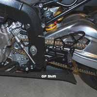 05-0752B 2009-14 BMW S1000RR, 2014-16 S1000R Complete Rearset  RACE ONLY