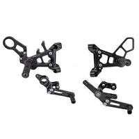 05-0757B BMW S1000RR Complete Rearset w/ Pedals - STD/GP Shift