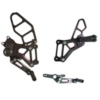 05-0759B BMW S1000R Complete Rearset  - STD/GP