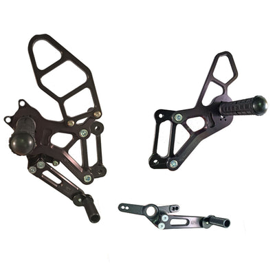 05-0759B BMW S1000R Complete Rearset  - STD/GP