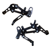 05-0760B Aprilia RS660 Rearset Kit Complete W/Pedals