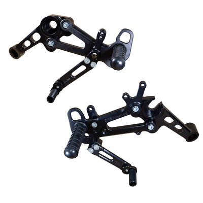 05-0760B Aprilia RS660 Rearset Kit Complete W/Pedals