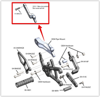 05-0415B Yamaha MT10  Complete Rearset