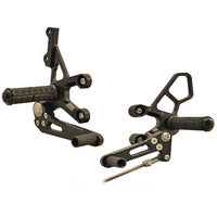 05-4225B Suzuki SV650 Rearset Complete - STD Shift