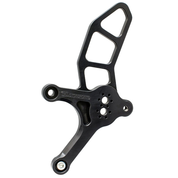 Woodcraft Black LHS Shift Bracket — Suzuki SV650