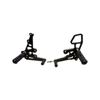 05-4245B 2005-06 Suzuki GSX-R1000 Complete Black Rearset