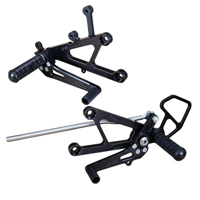 05-4447B 2003-06 Yamaha R6/R6S Rearset  - GP/STD