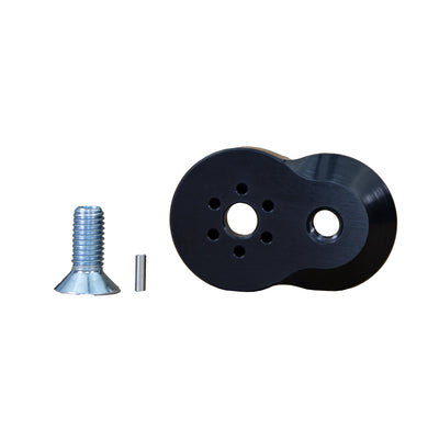 Offset Eccentric Footpeg Mount Plate Set
