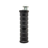 Black Eccentric Footpeg w/BH bolt (also supersedes 06-4810)