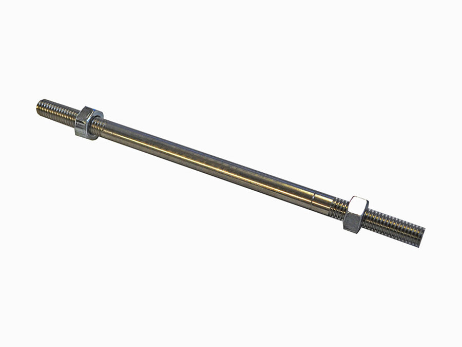 07-0130 130mm Male SS Shift Rod W/Free Flow Nuts (05-0742B)