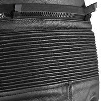 Revo Leather Pants — Black
