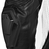 Revo RR 1-Piece Leather Suit — Black/Red