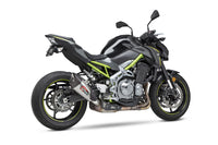 Yoshimura Street AT2 Stainless Slip-On Exhaust w/ Stainless Muffler, Kawasaki Z900 2017–2024