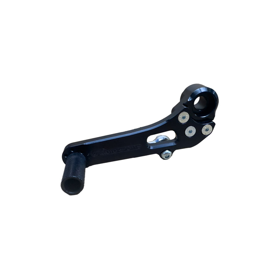 08-0457 Yamaha R6 17-18 GP Shift Pedal Assembly Black, Eccentric