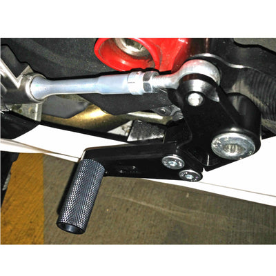 08-0641 Duc '11+ 1198SP, '12+ 848 Evo Complete Black GP Shift Pedal Assembly (factory QS)