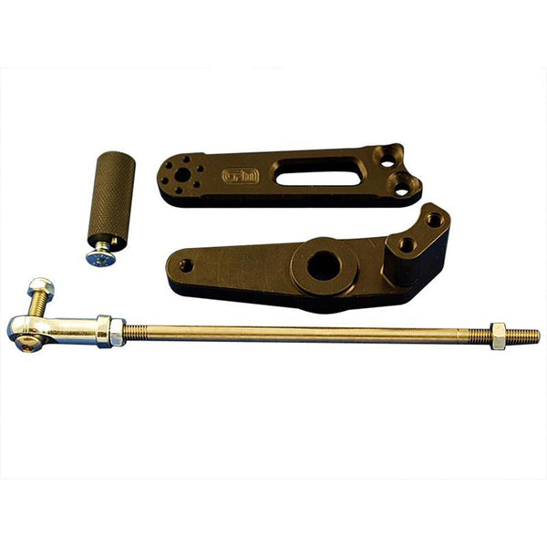 Woodcraft Shift Conversion Kit without QS — 2013-2017 Triumph Daytona 675 / Street Triple