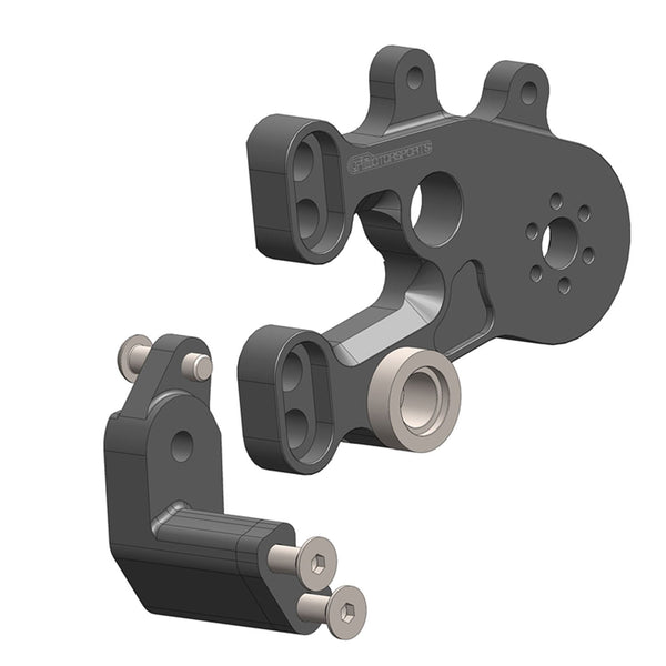 Woodcraft Shift Conversion Kit to STD Shift — Ducati V2 / 899 Panigale / 959 Panigale / 1199 Panigale and more